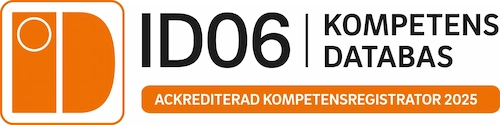 ID06 ackrediterad kompetensregistrator 2025 – Trafikexperten.se